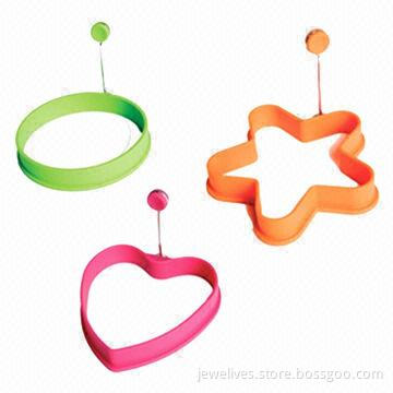 Egg Fryers with Nonstick Finish, Made of Silicone